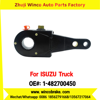 Winco OEM 1-482700450 Manual Slack Adjuster for Suit to Japanese ISUZU Trucks CXZ Straight 25 Teeth Spare Parts to Fit Trailer for Southeast Asia Market