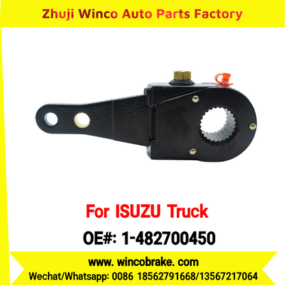 Winco OEM 1-482700450 Manual Slack Adjuster for Suit to Japanese ISUZU Trucks CXZ Straight 25 Teeth Spare Parts to Fit Trailer for Southeast Asia Market