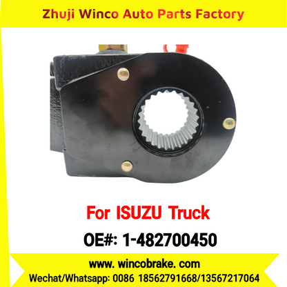 Winco OEM 1-482700450 Manual Slack Adjuster for Suit to Japanese ISUZU Trucks CXZ Straight 25 Teeth Spare Parts to Fit Trailer for Southeast Asia Market