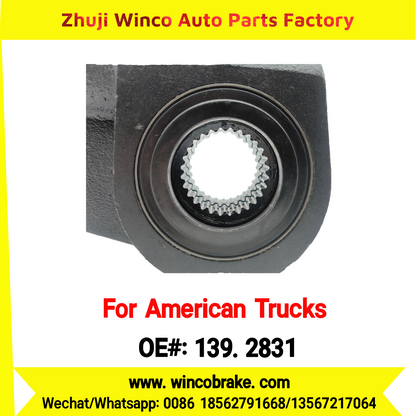 Winco OEM 139.2831 Automatic Slack Adjuster Replace R801073 1-1/2''-28 SPLINE, 5.5'' ARM LENGTH SUIT TO AMERICAN TRUCKS