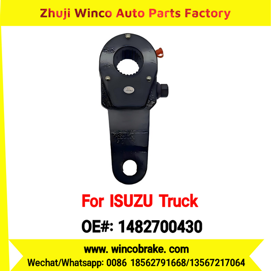Winco OEM 1482700430 Manual Slack Adjuster for Suit to Japanese ISUZU Trucks Cxz81K/10PE1 25 Teeth Spare Parts to Fit Trailer for Southeast Asia Market