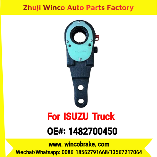 Winco OEM 1482700450 Manual Slack Adjuster for Suit to Japanese ISUZU Trucks FVR EXR CXZ RH 25 Teeth Spare Parts to Fit Trailer for Southeast Asia Market