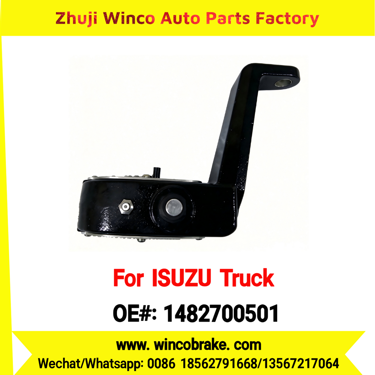 Winco OEM 1482700501 Manual Slack Adjuster for Suit to Japanese ISUZU Trucks LH 25 Teeth Spare Parts to Fit Trailer for Southeast Asia Market