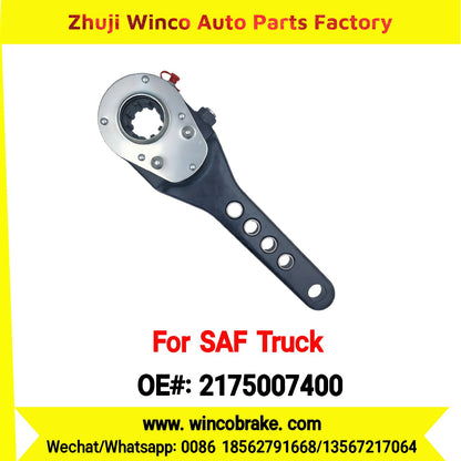 Winco OEM 2175007400 Manual Slack Adjuster TO FIT SAF Truck Straight Spline 10 Teeth 5 Holes Replaces Haldex