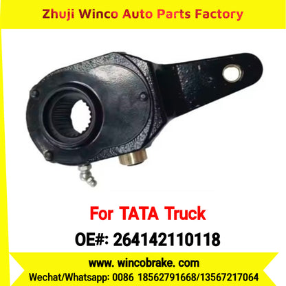 Winco OEM 264142110118 Export Manual Slack Adjuster to Fit India TATA Trucks 709 Rear Right