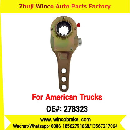 Winco OEM 278323 American Truck Manual Slack Adjuster 3 Holes and 10 Teeth for Truck Brake Systems