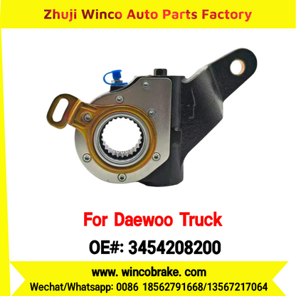 Winco OEM 3454208200 Automatic Slack Adjuster Suit to DAEWOO Trucks Parts ULTRA NOVUS 25 Teeth South Korea Southeast Asia Market To Replace Haldex