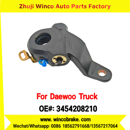 Winco OEM 3454208210 Automatic Slack Adjuster Suit to DAEWOO Trucks Parts ULTRA NOVUS 25 Teeth South Korea Southeast Asia Market To Replace Haldex