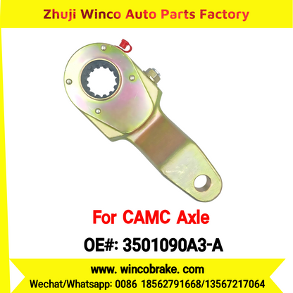 Winco OEM 3501090A3-A Manual Slack Adjuster for Suit to Chinese CAMC Axle Front Right 14 teeth