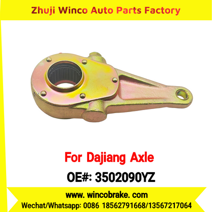 Winco OEM 3502090YZ Manual Slack Adjuster for Suit to China Dajiang Axle For Crane Brake Parts 26 Teeth