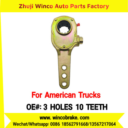 Winco OEM 3 Holes 10 Teeth KN47001 Manual Slack Adjuster for Forged Steel SUIT TO American Trucks