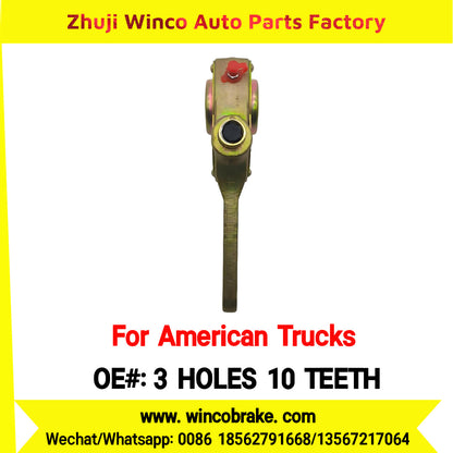 Winco OEM 3 Holes 10 Teeth KN47001 Manual Slack Adjuster for Forged Steel SUIT TO American Trucks