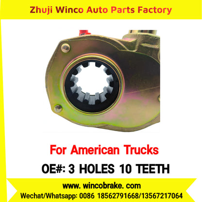 Winco OEM 3 Holes 10 Teeth KN47001 Manual Slack Adjuster for Forged Steel SUIT TO American Trucks