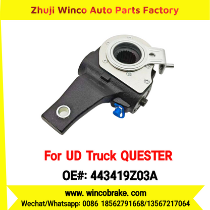 Winco OEM 443419Z03A Automatic Slack Adjuster for Suit to NISSAN UD QUESTER to Southeast Asia Market Rear 24 Teeth