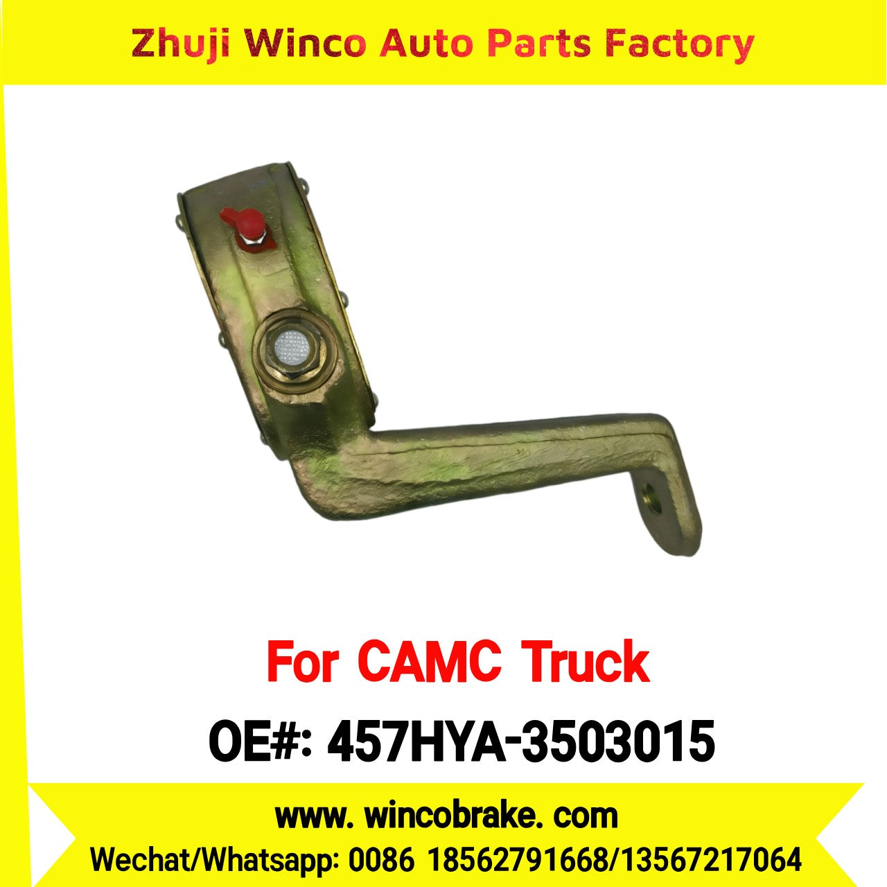 Winco OEM 457HYA-3503015 Manual Slack Adjuster for Suit to Chinese CAMC Truck Rear Left 10 teeth