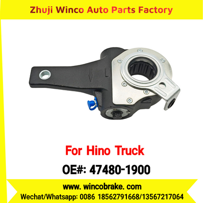 Winco OEM 47480-1900 Automatic Slack Adjuster Suit to Japanese HINO Truck 700 Series 14 Teeth Spare Parts To Replace Haldex Slack Adjuster Hino 700