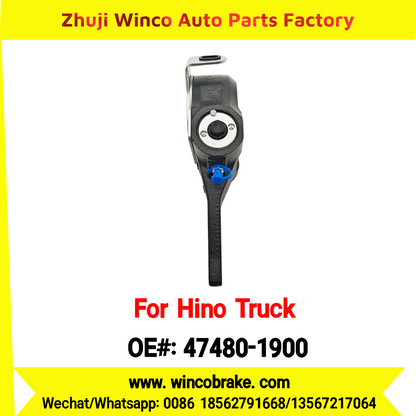 Winco OEM 47480-1900 Automatic Slack Adjuster Suit to Japanese HINO Truck 700 Series 14 Teeth Spare Parts To Replace Haldex Slack Adjuster Hino 700