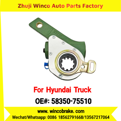 Winco OEM 58350-75510 Automatic Slack Adjuster for Suit to Korea HYUNDAI TRUCKS 15 TON 10 Teeth to Southeast Asia Market to Replace Haldex