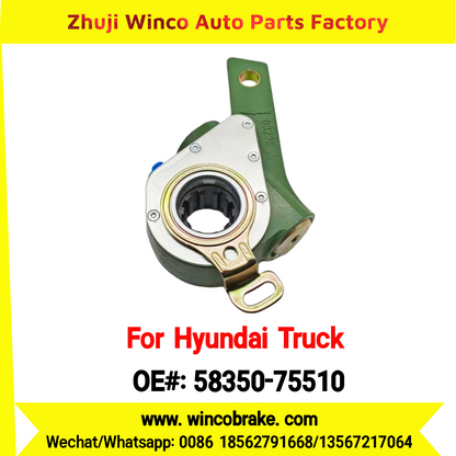 Winco OEM 58350-75510 Automatic Slack Adjuster for Suit to Korea HYUNDAI TRUCKS 15 TON 10 Teeth to Southeast Asia Market to Replace Haldex