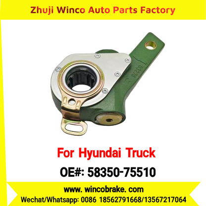 Winco OEM 58350-75510 Automatic Slack Adjuster for Suit to Korea HYUNDAI TRUCKS 15 TON 10 Teeth to Southeast Asia Market to Replace Haldex