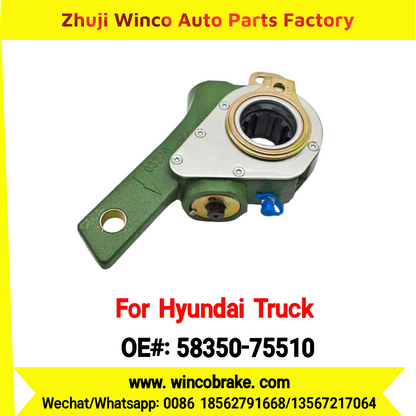 Winco OEM 58350-75510 Automatic Slack Adjuster for Suit to Korea HYUNDAI TRUCKS 15 TON 10 Teeth to Southeast Asia Market to Replace Haldex
