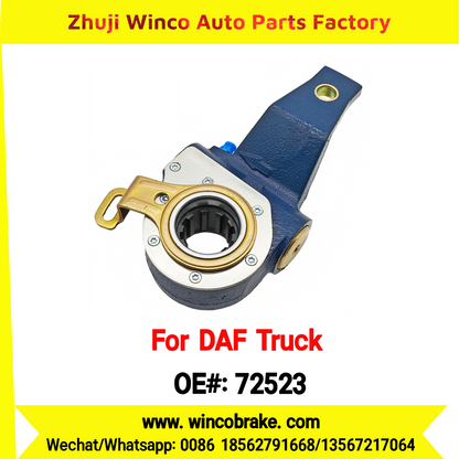 Winco OEM 72523 Automatic Slack Adjuster TO FIT DAF Truck OEM 0159556 Spline 10 Teeth Replaces Haldex 72523