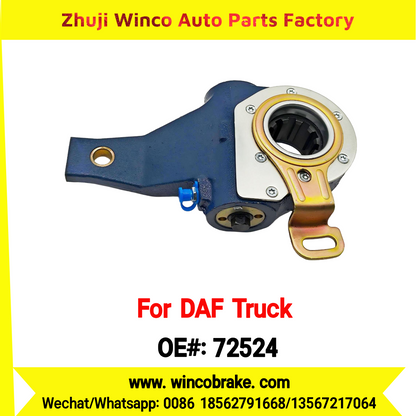 Winco OEM 72524 Automatic Slack Adjuster TO FIT DAF Truck OEM 0159557 Spline 10 Teeth Replaces Haldex 72524