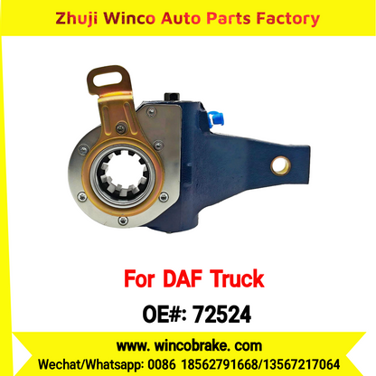 Winco OEM 72524 Automatic Slack Adjuster TO FIT DAF Truck OEM 0159557 Spline 10 Teeth Replaces Haldex 72524