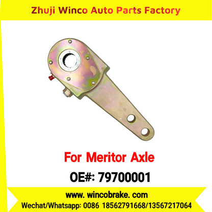 Winco OEM 79700001 Manual Slack Adjuster for Truck Brake Systems Straight 2 Holes Meritor Axle Haldex Replacement SUIT TO AMERICAN TRUCKS