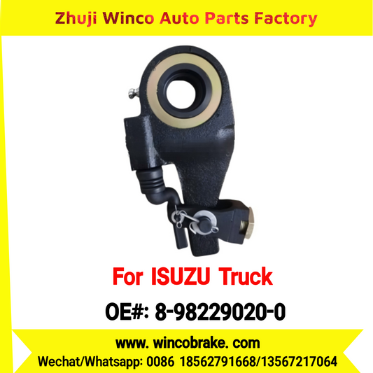 Winco OEM 8-98229020-0 Automatic Slack Adjuster 25 Teeth for Suit to Japanese ISUZU Trucks NPR NQR 8982290200 Spare Parts to Fit Truck & Trailer for Southeast Asia Market