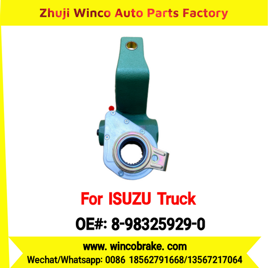 Winco OEM 8-98325929-0 Automatic Slack Adjuster Rear Left 25 Teeth for Suit to Japanese ISUZU Trucks Spare Parts DECA345 FVR FVM E4 to Fit Truck & Trailer for Southeast Asia Market