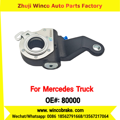 Winco OEM 80000 Automatic Slack Adjuster Brake Adjuster for Mercedes Benz Truck A9454200238 Auto Parts Brake Adjusting Arm Haldex TO FIT MERCEDES Trucks 26 Teeth Replace Haldex 80000