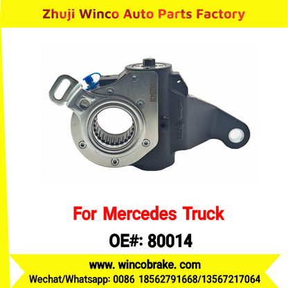 Winco OEM 80014 Automatic Slack Adjuster Brake Adjuster for Mercedes Benz Truck ACTROS TRUCKS Auto Parts Brake Adjusting Arm Haldex TO FIT MERCEDES Trucks 26 Teeth A9454200438 Replace Haldex 80014