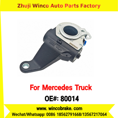 Winco OEM 80014 Automatic Slack Adjuster Brake Adjuster for Mercedes Benz Truck ACTROS TRUCKS Auto Parts Brake Adjusting Arm Haldex TO FIT MERCEDES Trucks 26 Teeth A9454200438 Replace Haldex 80014