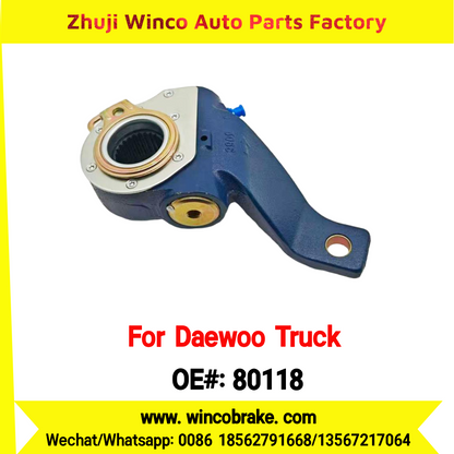 Winco OEM 80118 Automatic Slack Adjuster Suit to DAEWOO Trucks Parts 25 Teeth South Korea Southeast Asia Market To Replace Haldex 80118