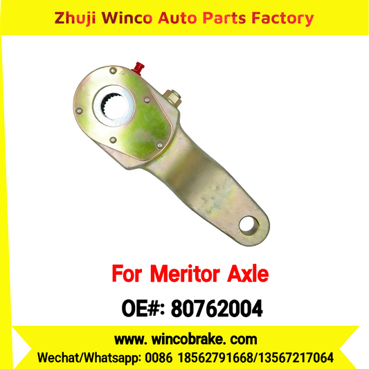 Winco OEM 80762004 Manual Slack Adjuster for Truck Brake Systems Straight 1 Hole Back Right Meritor Axle Haldex Replacement SUIT TO AMERICAN TRUCKS