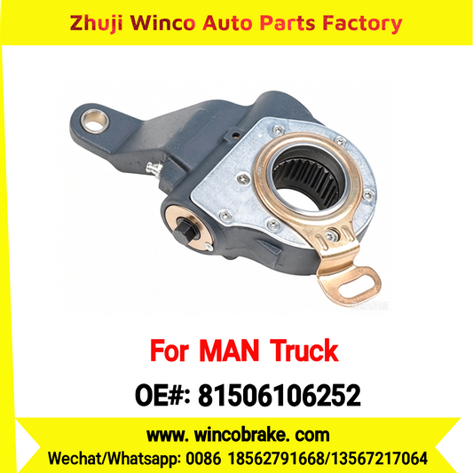 Winco OEM 81506106252 Automatic Slack Adjuster Fit MAN Truck and Bus Spare Parts Right 26 Teeth Replace Haldex