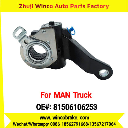 Winco OEM 81506106253 Automatic Slack Adjuster Fit MAN Truck and Bus Spare Parts LH 26 Teeth Replace Haldex 80084