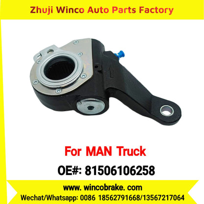 Winco OEM 81506106258 Automatic Slack Adjuster Fit MAN Truck and Bus Spare Parts RH 26 Teeth Replace Haldex 80086