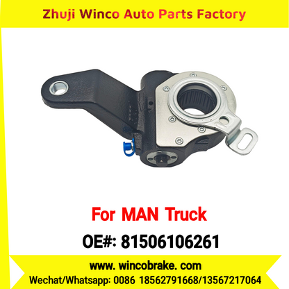Winco OEM 81506106261 Automatic Slack Adjuster Fit MAN Truck and Bus Spare Parts 26 Teeth Replace Haldex