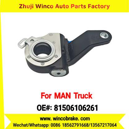 Winco OEM 81506106261 Automatic Slack Adjuster Fit MAN Truck and Bus Spare Parts 26 Teeth Replace Haldex