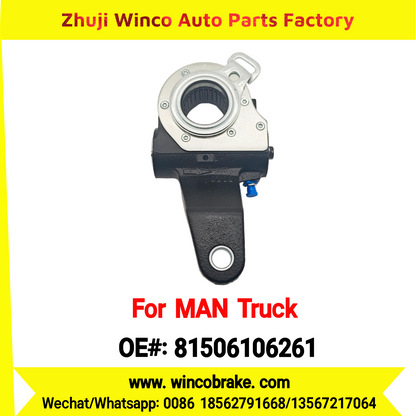 Winco OEM 81506106261 Automatic Slack Adjuster Fit MAN Truck and Bus Spare Parts 26 Teeth Replace Haldex