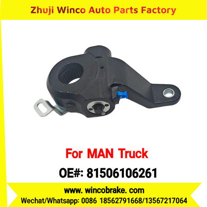 Winco OEM 81506106261 Automatic Slack Adjuster Fit MAN Truck and Bus Spare Parts 26 Teeth Replace Haldex
