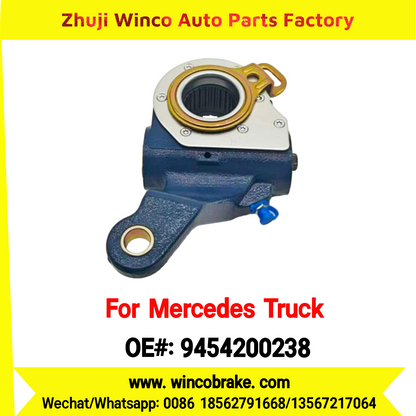 Winco OEM 9454200238 Brake Adjuster for Mercedes Benz Truck Automatic Slack Adjuster Auto Parts Brake Adjusting Arm Haldex TO FIT MERCEDES Trucks 26 Teeth Replace Haldex