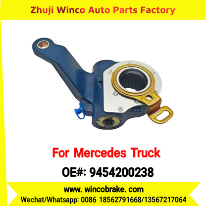 Winco OEM 9454200238 Brake Adjuster for Mercedes Benz Truck Automatic Slack Adjuster Auto Parts Brake Adjusting Arm Haldex TO FIT MERCEDES Trucks 26 Teeth Replace Haldex