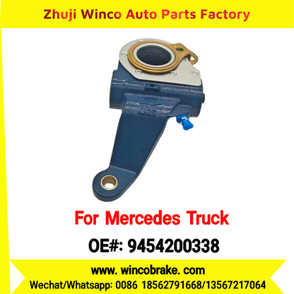Winco OEM 9454200338 Brake Adjuster for Mercedes Benz Truck Automatic Slack Adjuster Auto Parts Brake Adjusting Arm Haldex TO FIT MERCEDES Trucks 26 Teeth Replace Haldex