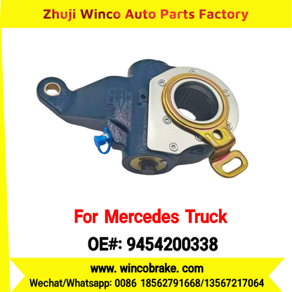 Winco OEM 9454200338 Brake Adjuster for Mercedes Benz Truck Automatic Slack Adjuster Auto Parts Brake Adjusting Arm Haldex TO FIT MERCEDES Trucks 26 Teeth Replace Haldex
