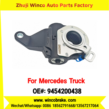 Winco OEM 9454200438 Automatic Slack Adjuster Brake Adjuster for Mercedes Benz Truck ACTROS TRUCKS Auto Parts Brake Adjusting Arm Haldex TO FIT MERCEDES Trucks 26 Teeth Replace Haldex
