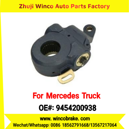 Winco OEM 9454200938 Brake Adjuster for Mercedes Benz Truck Automatic Slack Adjuster Auto Parts Brake Adjusting Arm Haldex TO FIT MERCEDES Trucks 26 Teeth Replace Haldex