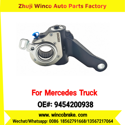 Winco OEM 9454200938 Automatic Slack Adjuster Brake Adjuster for Mercedes Benz Truck ACTROS TRUCKS Auto Parts Brake Adjusting Arm Haldex TO FIT MERCEDES Trucks 26 Teeth Replace Haldex
